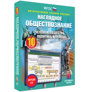 Наглядное обществознание. Человек. Общество. Политика и право. 10 класс - fgospostavki.ru - Самара