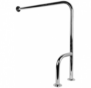 Поручень стационарный Г-образный (правая) - fgospostavki.ru - Самара