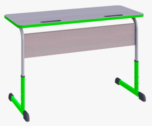Парта SMARTY KEY двухместная регулируемая по высоте с антивандальной кромкой - fgospostavki.ru - Самара