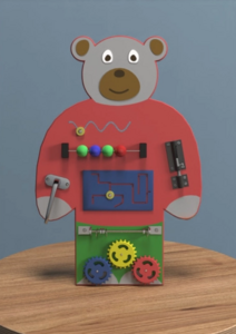 Бизиборд «Папа-медведь» - fgospostavki.ru - Самара