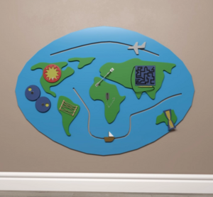 Бизиборд «Планета Земля» - fgospostavki.ru - Самара