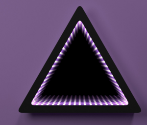 Светозвуковая панель «Бесконечность треугольник» - fgospostavki.ru - Самара