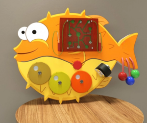 Бизиборд «Рыба-еж» - fgospostavki.ru - Самара