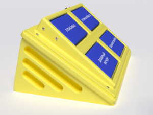 Игровой коммуникатор 4-х кнопочный желтый - fgospostavki.ru - Самара