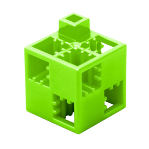 Кубик-основание желто-зеленый 20х20 Artec - fgospostavki.ru - Самара