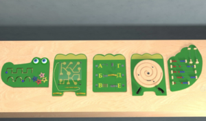 Бизиборд «Крокодил Гена» - fgospostavki.ru - Самара