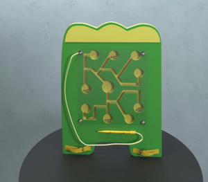 Бизиборд «Зеленый лабиринт» - fgospostavki.ru - Самара