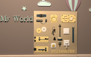 Бизиборд «Умелый малыш» - fgospostavki.ru - Самара