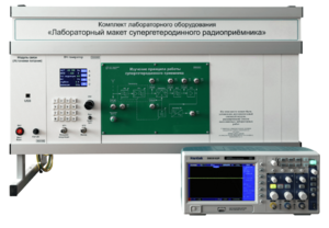 Комплект лабораторного оборудования «Лабораторный макет супергетеродинного радиоприёмника»  - fgospostavki.ru - Самара