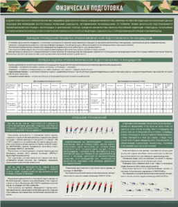 Стенд "Физическая подготовка" - fgospostavki.ru - Самара