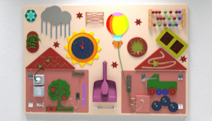 Бизиборд «Бытовые предметы» - fgospostavki.ru - Самара