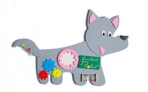 Бизиборд «Любопытный волк» - fgospostavki.ru - Самара