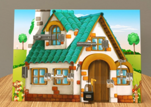 Настенная панель «Замочки» - fgospostavki.ru - Самара