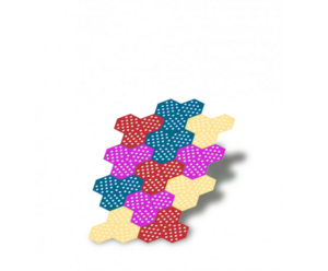 Настенная панель сборная (12 шт) - fgospostavki.ru - Самара