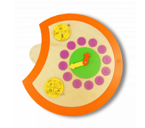 Настенный игровой модуль в виде части гусеницы-времени - fgospostavki.ru - Самара