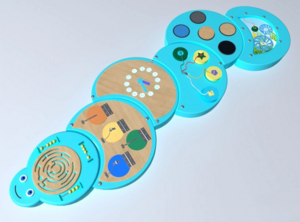 Развивающая панель «Гусеница» - fgospostavki.ru - Самара