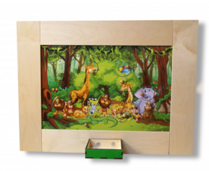 Тактильно-развивающая панель «Мир зверей» - fgospostavki.ru - Самара