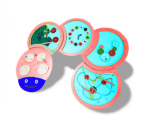 Тактильно-развивающая панель «Гусеница» - fgospostavki.ru - Самара