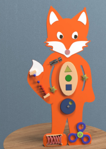 Бизиборд «Мудрая лиса» - fgospostavki.ru - Самара