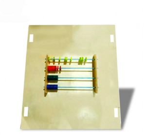 Тактильно-развивающая панель «Цветные счеты» - fgospostavki.ru - Самара