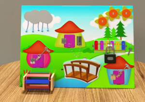 Тематическая настенная панель «Кто где живет» - fgospostavki.ru - Самара