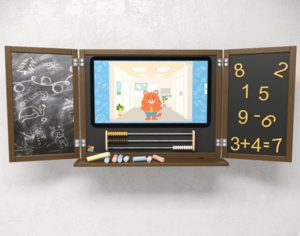 Интерактивный бизиборд с программным логопедическим комплексом и элементами «Школьная доска» - fgospostavki.ru - Самара