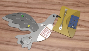 Бизиборд «Почтовый голубь» - fgospostavki.ru - Самара