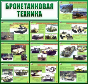Стенд "Бронетанковая техника" - fgospostavki.ru - Самара
