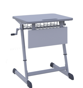 Парта NOMAD V одноместная регулируемая по высоте с антивандальной кромкой - fgospostavki.ru - Самара