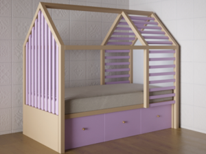 Детская кровать «Инга» - fgospostavki.ru - Самара