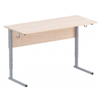 Стол ученический двухместный регулируемый на прямоугольной трубе - fgospostavki.ru - Самара