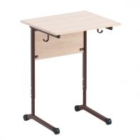 Стол ученический одноместный. Регулируемый по высоте - fgospostavki.ru - Самара