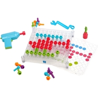 Развивающая игрушка "Закручивай и учись" (прозрачный, с карточками) - fgospostavki.ru - Самара