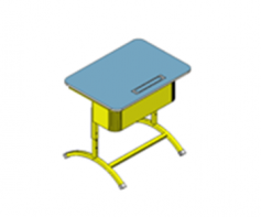 Стол ученический "Асташка -1" одноместный регулируемый - fgospostavki.ru - Самара