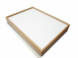 Планшет для рисования песком из дерева (белая подсветка) - fgospostavki.ru - Самара
