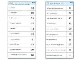 Комплект карточек (10)  "Обучающий калейдоскоп. Умножение на 3, 4 и 6" - fgospostavki.ru - Самара