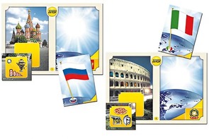 Настольно-печатная игра "Флаги стран мира 1. Европа" - fgospostavki.ru - Самара