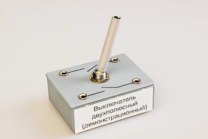 Выключатель двухполюсный (демонстрационный) - fgospostavki.ru - Самара