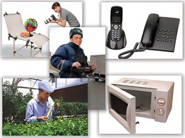 Набор предметных картинок "Бытовая техника. Профессии" (48 штук, А4, с магнитами) - fgospostavki.ru - Самара