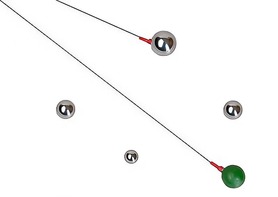 Набор шаров - маятников (5 штук) - fgospostavki.ru - Самара