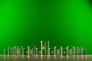 Комплект стаканов химических стеклянных (15 штук) - fgospostavki.ru - Самара