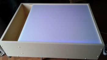 Планшет для рисования песком с белой подсветкой (80х60 см) - fgospostavki.ru - Самара