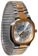 Часы со шрифтом Брайля мужские золото-серебро - fgospostavki.ru - Самара