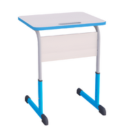 Парта SMARTY KEY одноместная регулируемая по высоте с антивандальной кромкой - fgospostavki.ru - Самара