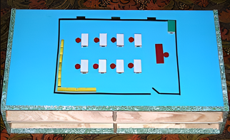 Магнитный набор для реабилитации "Ориентир" (для слепых и слабовидящих детей) - fgospostavki.ru - Самара