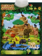 Озвученный плакат "Веселый зоопарк" - fgospostavki.ru - Самара