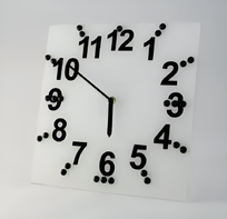 Часы тактильные настольные с крупными цифрами - fgospostavki.ru - Самара