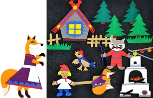 Пособие для слабовидящих детей - Театр-сказка "Жихарка" - fgospostavki.ru - Самара