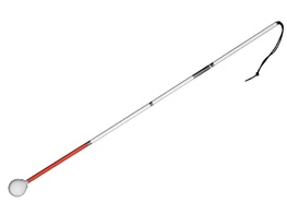 Трость складная ориентационная на крючке 120 сантиметров - fgospostavki.ru - Самара