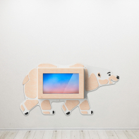 «Медведь» -Декоративная сенсорная панель 32" - fgospostavki.ru - Самара